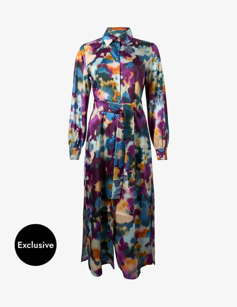 EMME Floral shirt dress EMMALARICO Emme x Rinascente - picture 1 EMME Floral shirt dress EMMALARICO Emme x Rinascente - picture 1