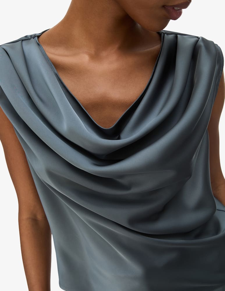iBlues Top in raso drappeggiato - immagine 4