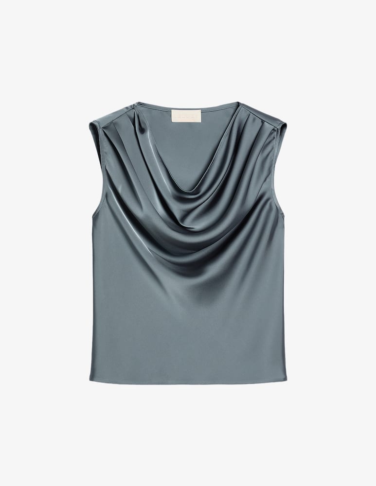 iBlues Top in raso drappeggiato - immagine 5