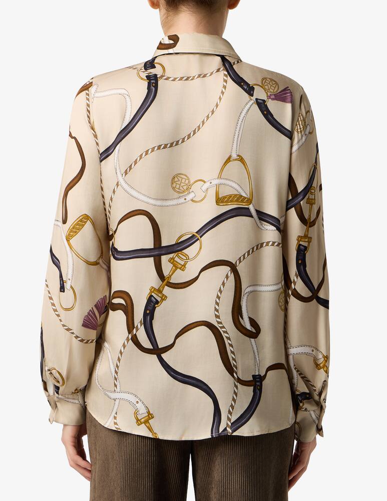 EMME Camicia con stampa catene - immagine 3 EMME Camicia con stampa catene - immagine 3