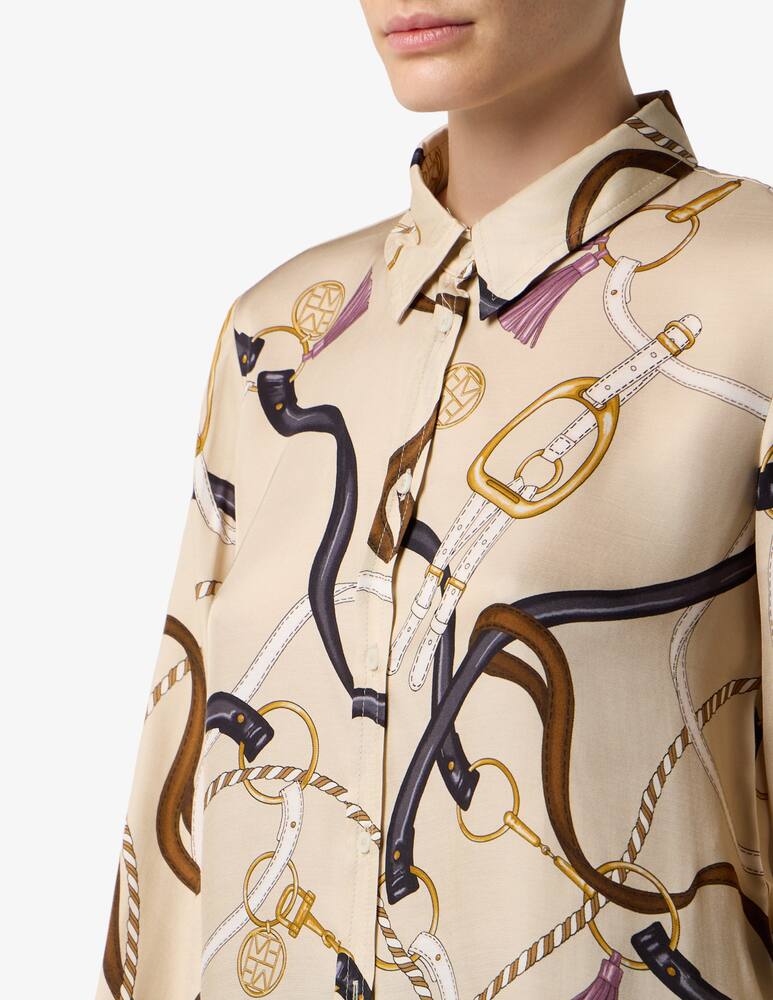 EMME Camicia con stampa catene - immagine 4 EMME Camicia con stampa catene - immagine 4