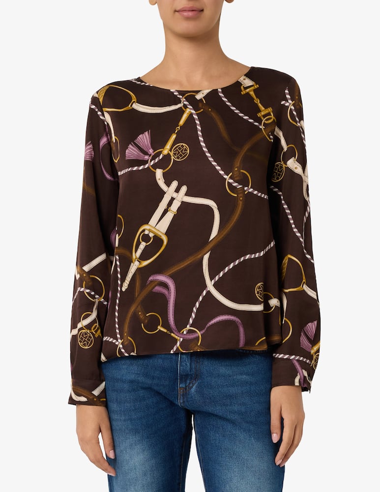EMME Blusa stampa catena - immagine 1 EMME Blusa stampa catena - immagine 1