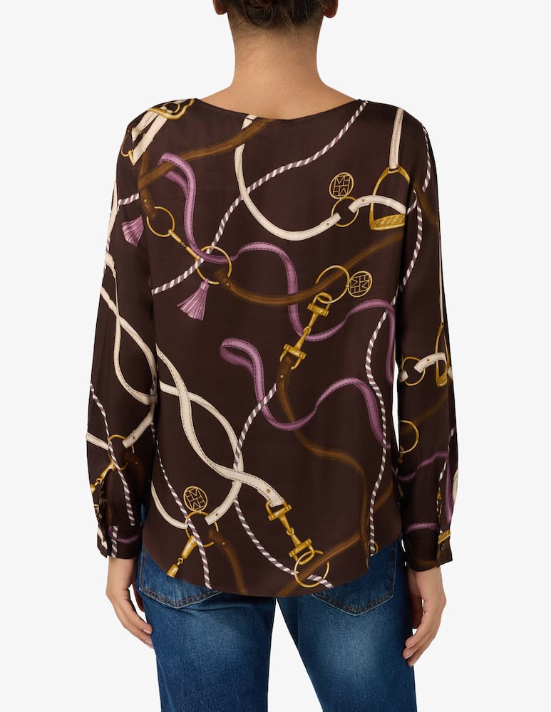 EMME Blusa stampa catena - immagine 3 EMME Blusa stampa catena - immagine 3