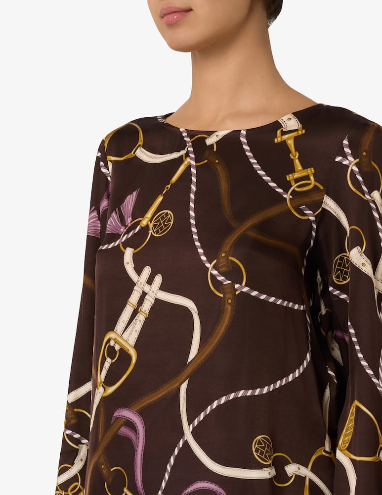 EMME Blusa stampa catena - immagine 4 EMME Blusa stampa catena - immagine 4