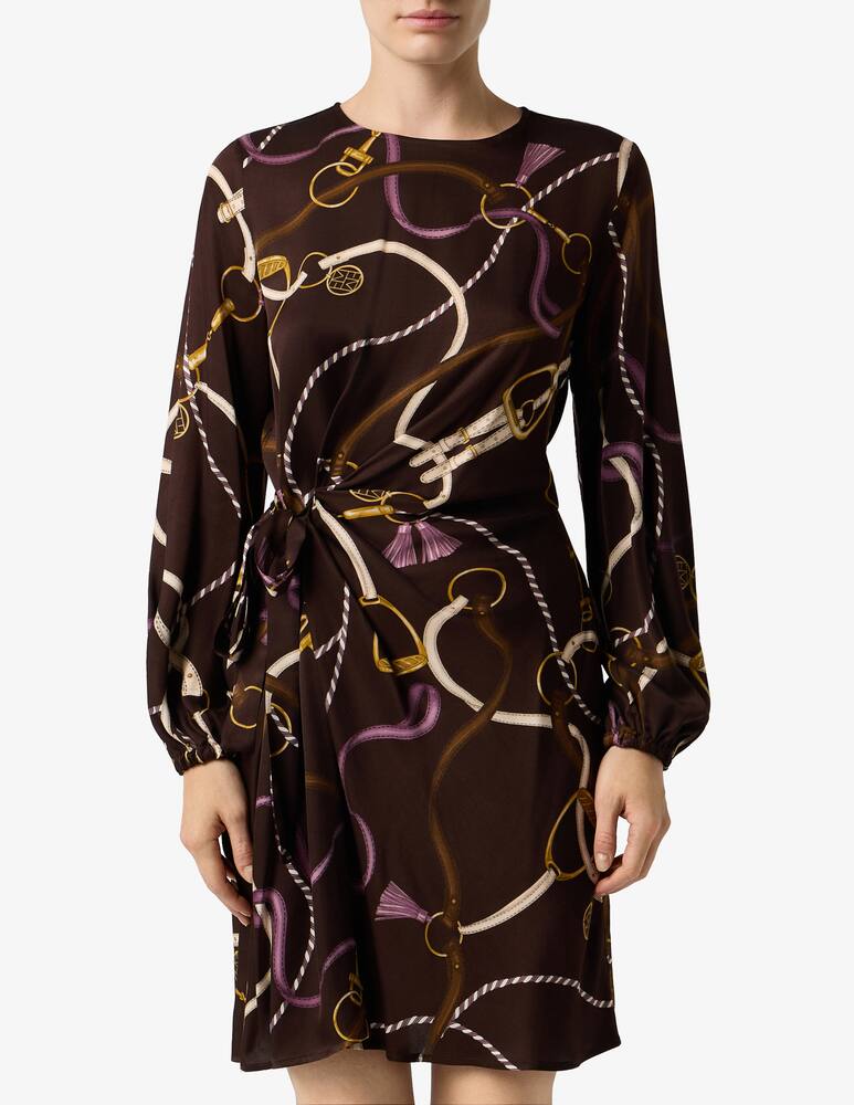 EMME Chain print tunic dress - picture 1 EMME Chain print tunic dress - picture 1