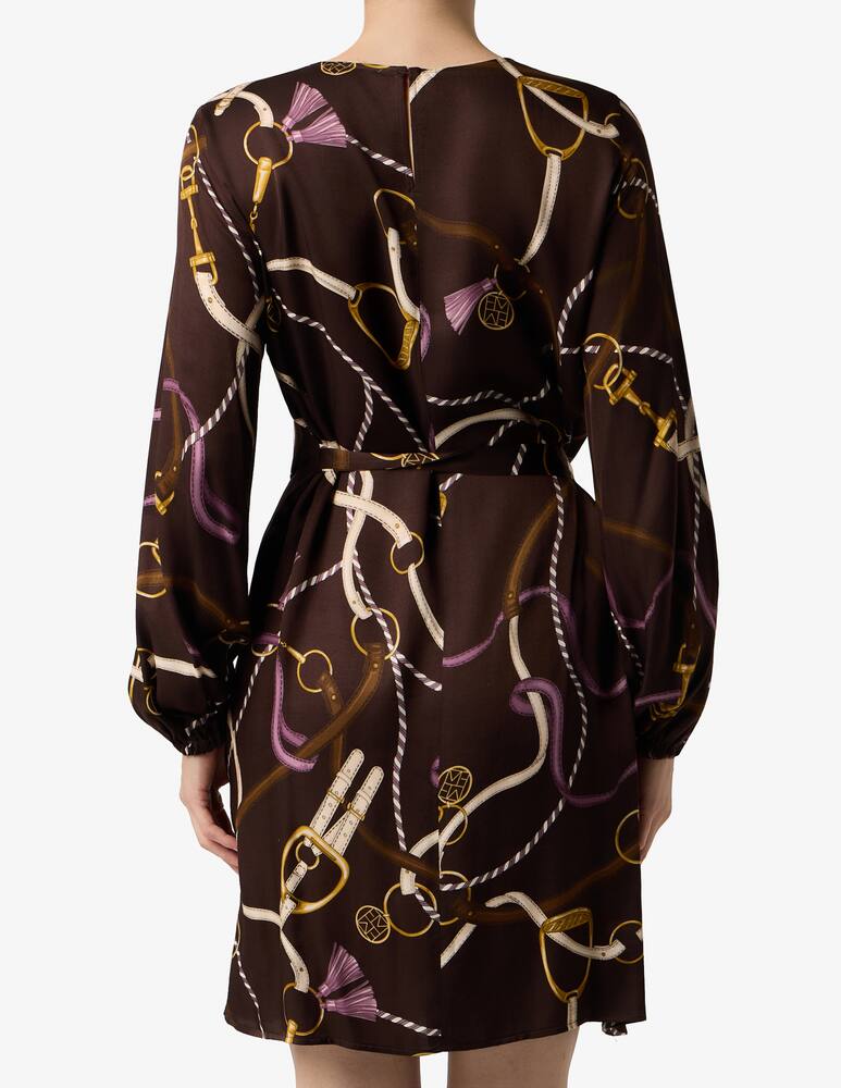 EMME Chain print tunic dress - picture 3 EMME Chain print tunic dress - picture 3