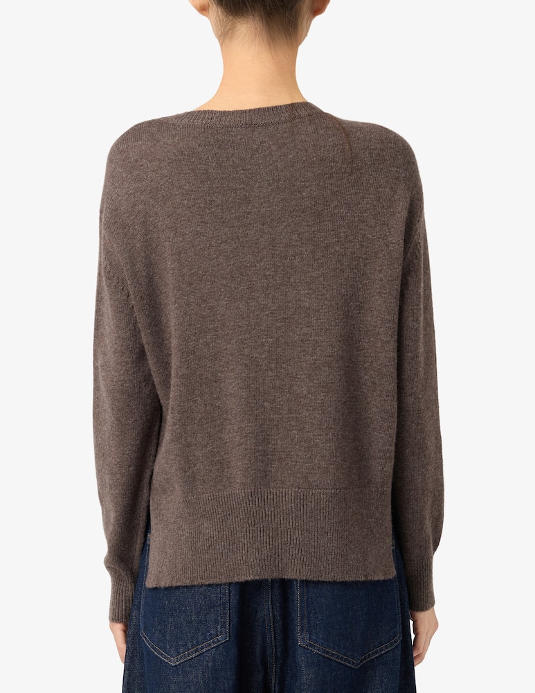 EMME Maglione con treccia frontale - immagine 3 EMME Maglione con treccia frontale - immagine 3