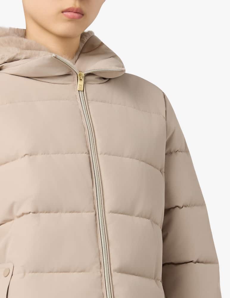EMME Hooded puffer jacket - picture 4 EMME Hooded puffer jacket - picture 4