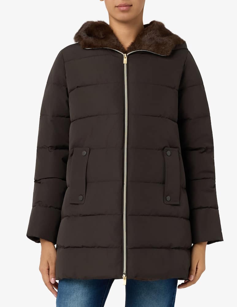 EMME Hooded puffer coat - picture 1 EMME Hooded puffer coat - picture 1