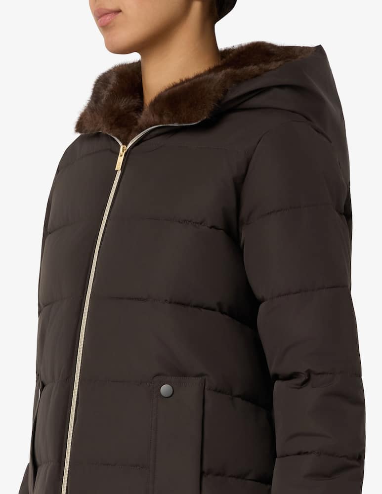 EMME Hooded puffer coat - picture 4 EMME Hooded puffer coat - picture 4