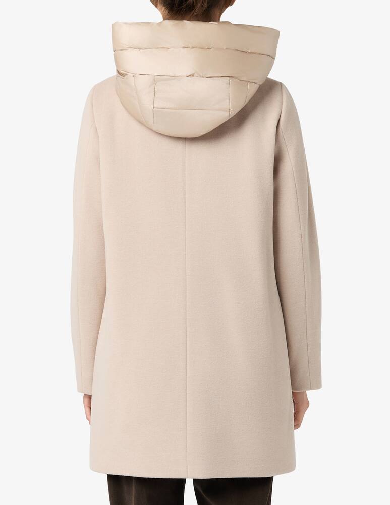 EMME Giaccone midi con cappuccio - immagine 3 EMME Giaccone midi con cappuccio - immagine 3