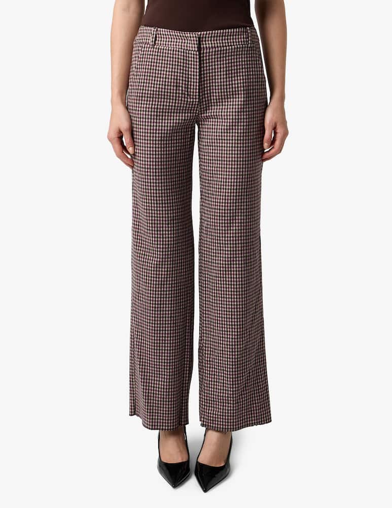 EMME Pantaloni dritti in flanella - immagine 1 EMME Pantaloni dritti in flanella - immagine 1