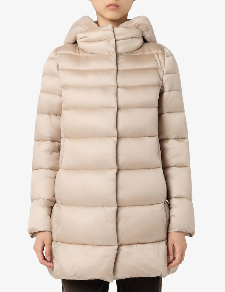 EMME Hooded puffer coat - picture 1 EMME Hooded puffer coat - picture 1