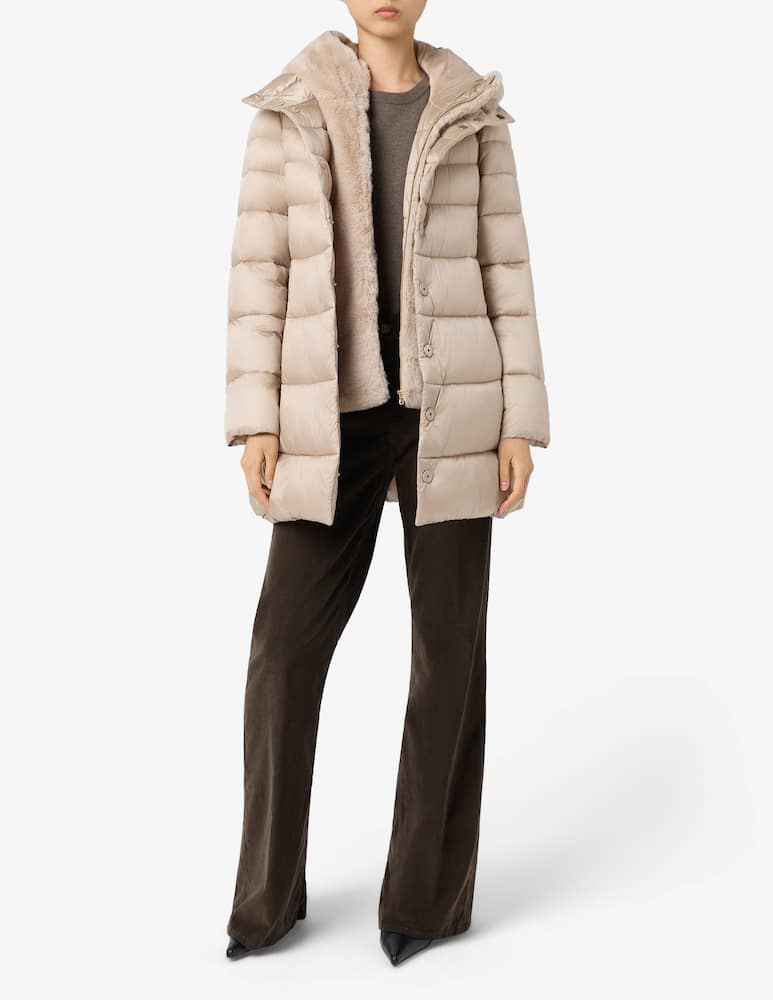 EMME Hooded puffer coat - picture 2 EMME Hooded puffer coat - picture 2