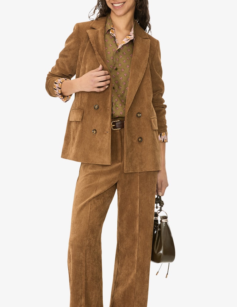 iBlues Corduroy double-breasted blazer - picture 5