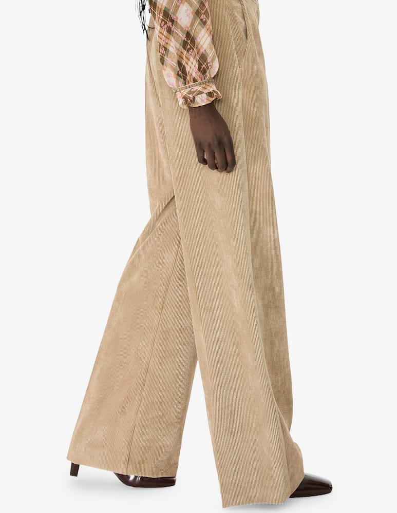 rinascente iBlues Fanfara corduroy palazzo trousers