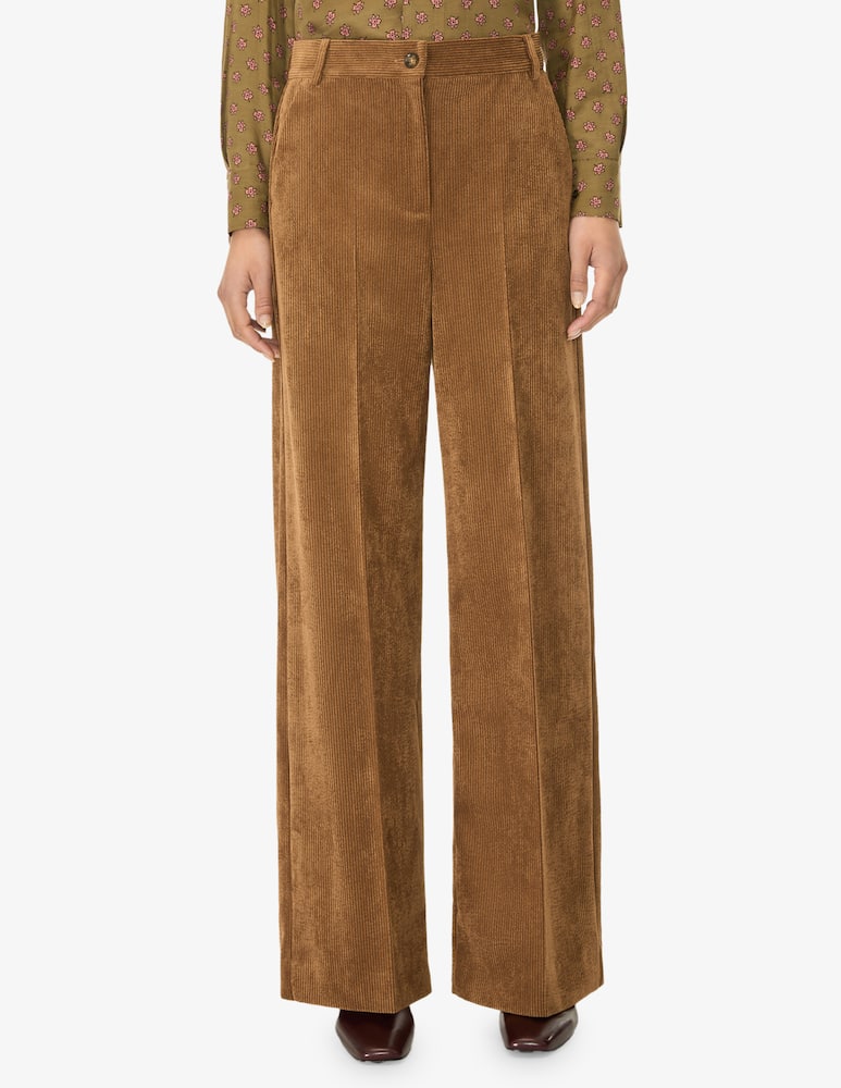 rinascente iBlues Fanfara corduroy palazzo trousers