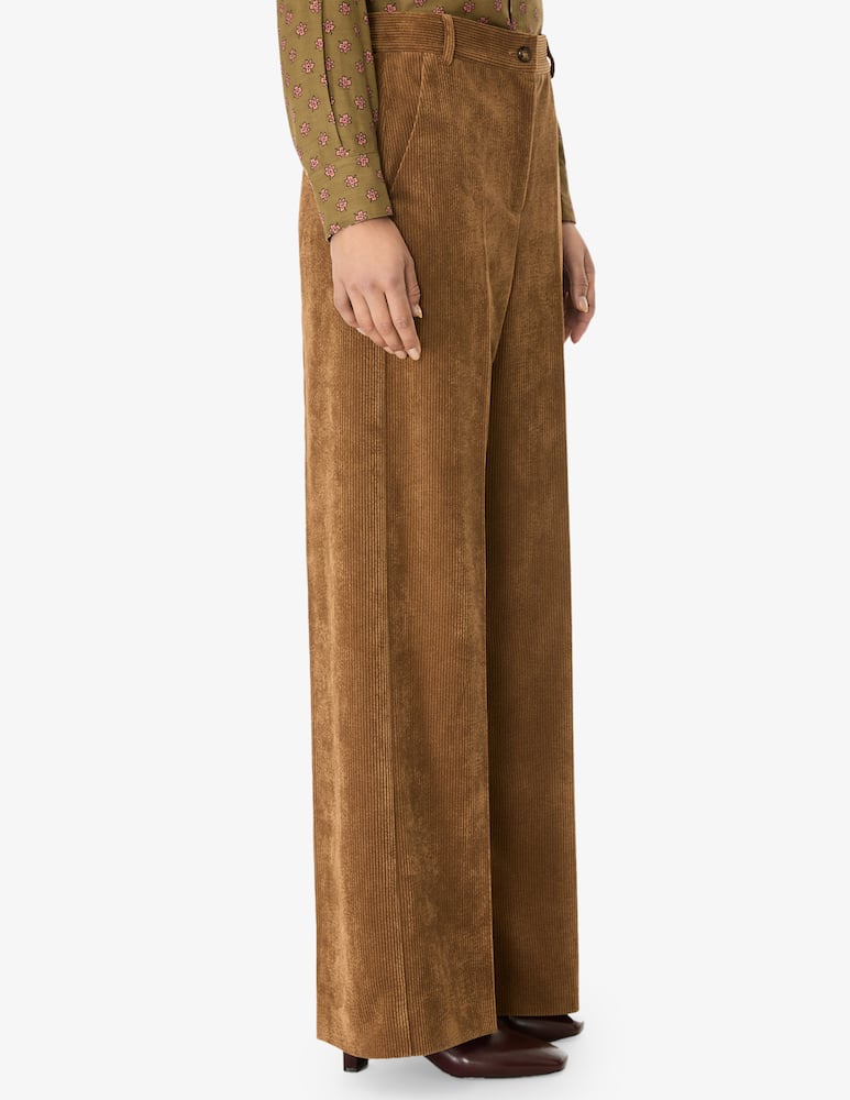 rinascente iBlues Fanfara corduroy palazzo trousers