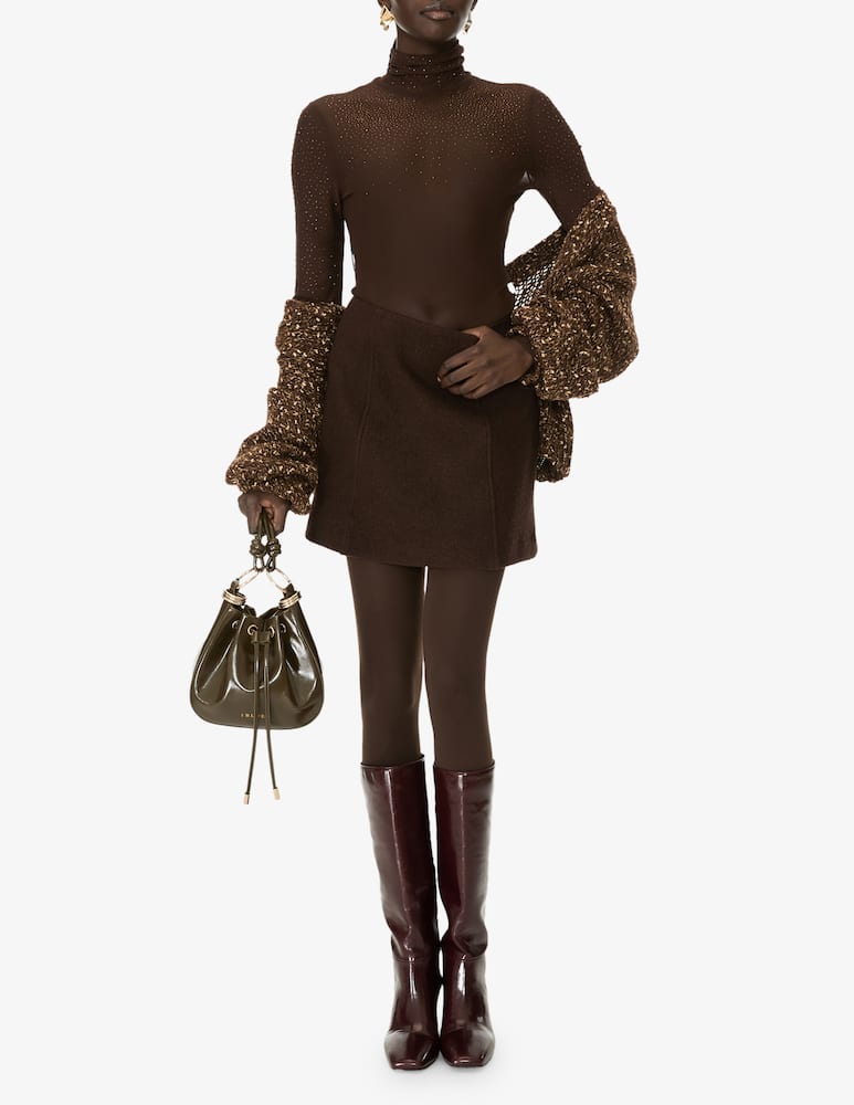 iBlues Tulle star turtleneck top - picture 2 iBlues Tulle star turtleneck top - picture 2
