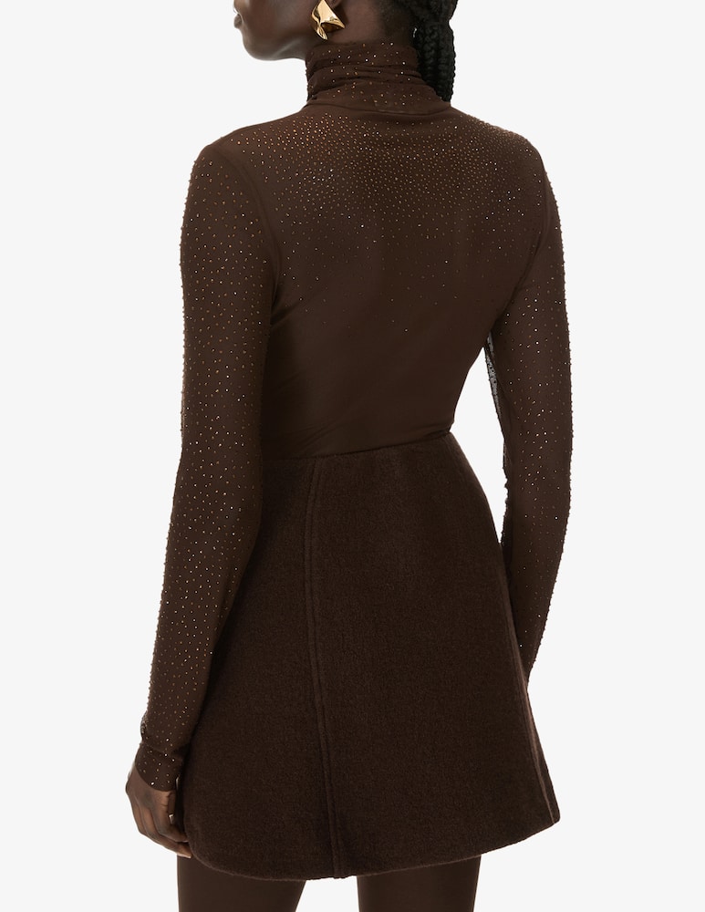 iBlues Tulle star turtleneck top - picture 3 iBlues Tulle star turtleneck top - picture 3