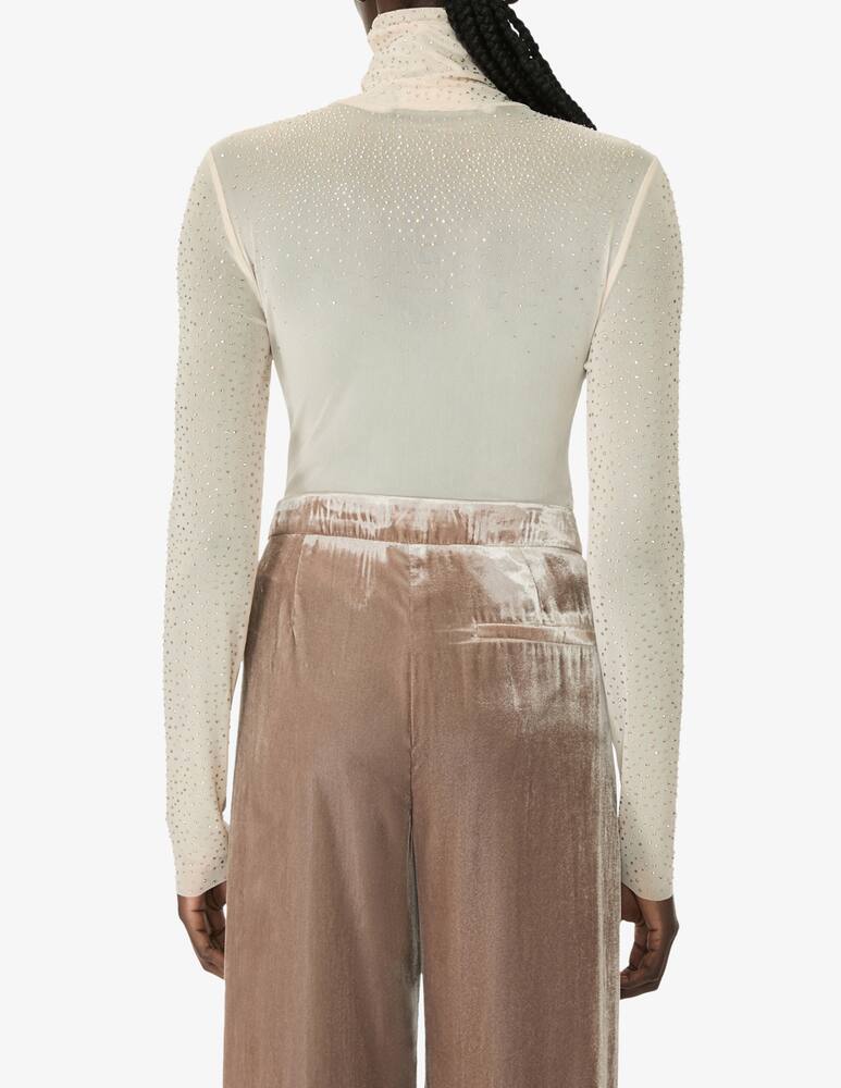 rinascente iBlues Tulle turtleneck jumper