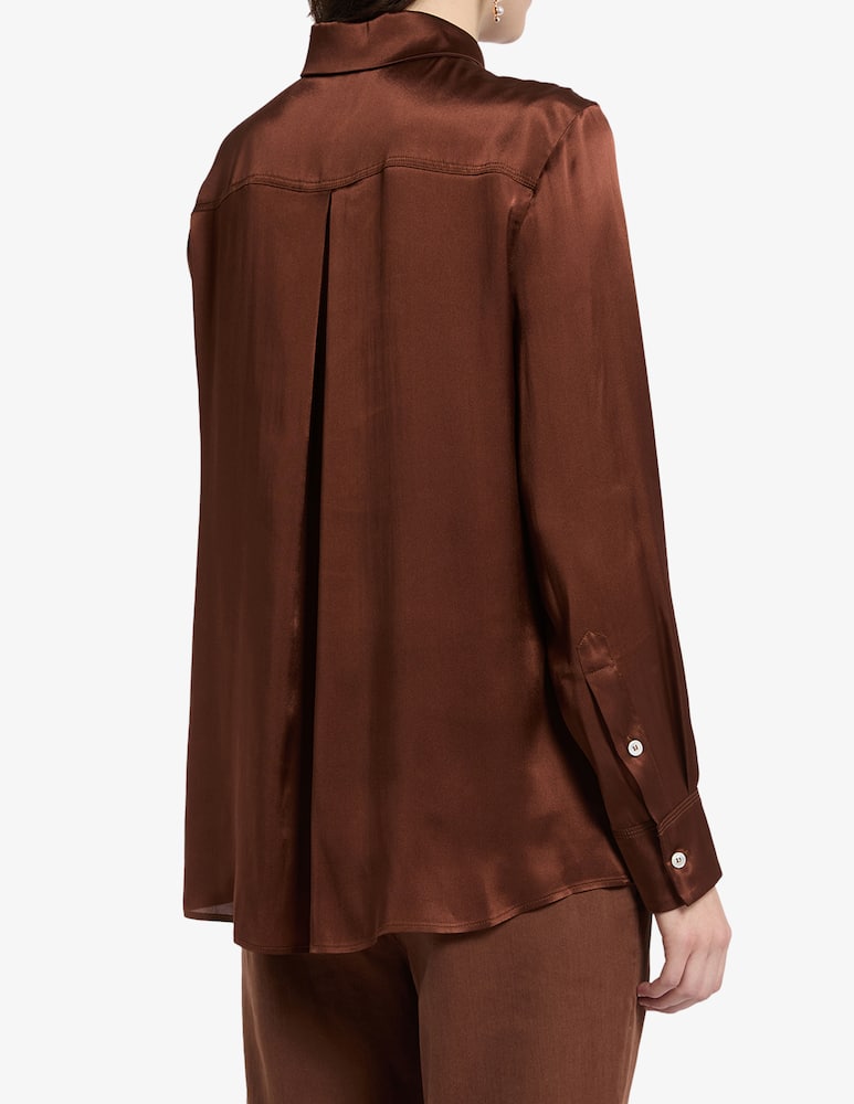rinascente Marella Classic satin shirt