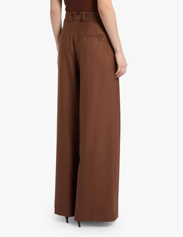 Marella Pantaloni wide leg con 2 pinces - immagine 2 Marella Pantaloni wide leg con 2 pinces - immagine 2