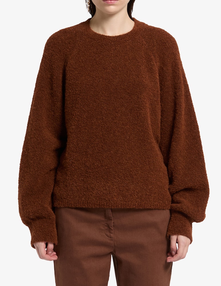 rinascente Marella Bouclé crewneck jumper