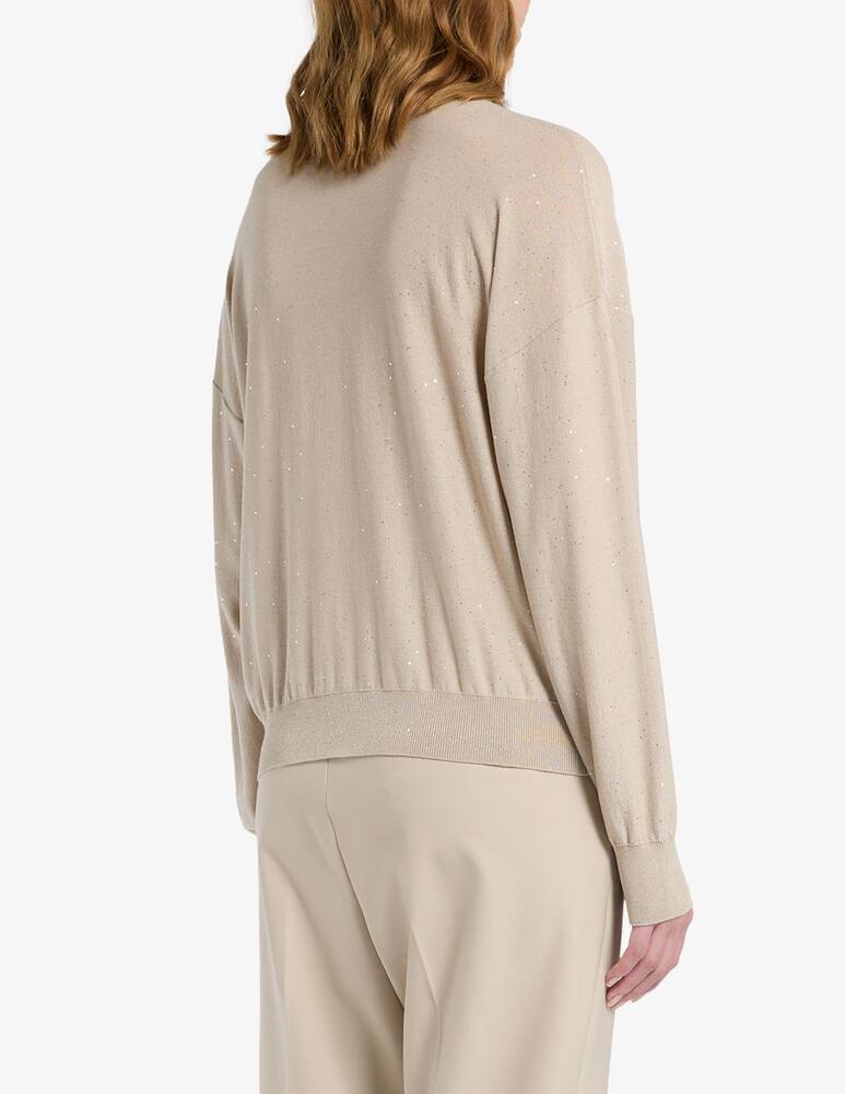 rinascente Marella Lurex turtleneck jumper