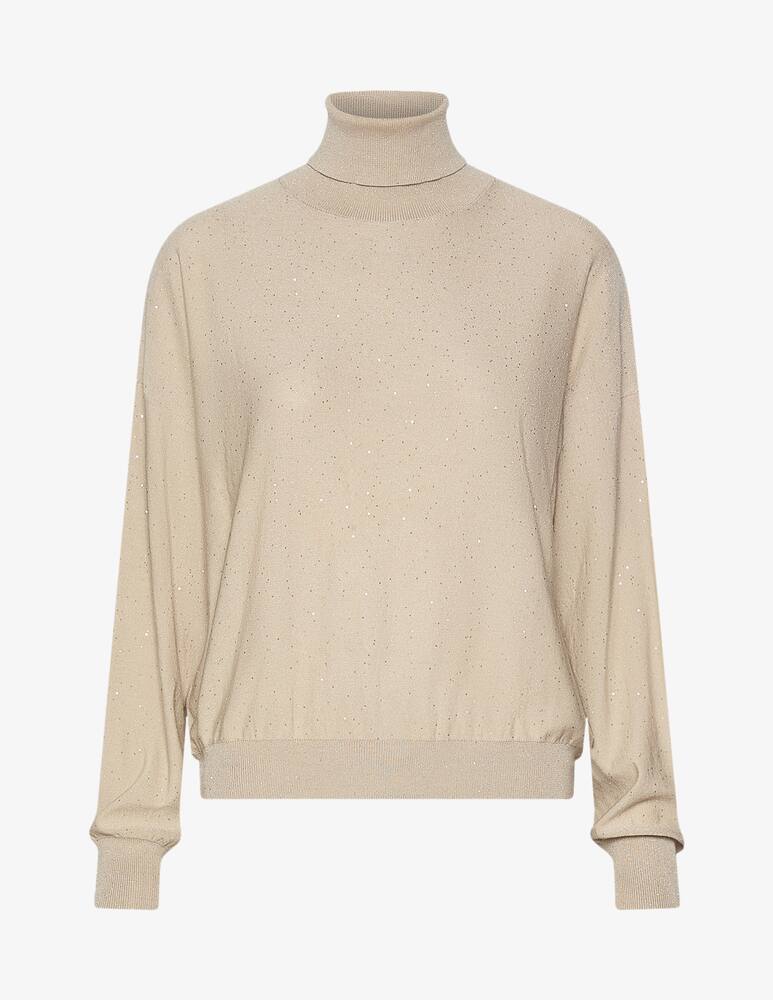 rinascente Marella Lurex turtleneck jumper
