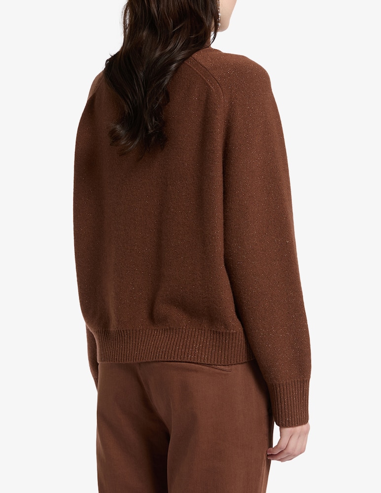 rinascente Marella Maglia lupetto lurex lana cashmere