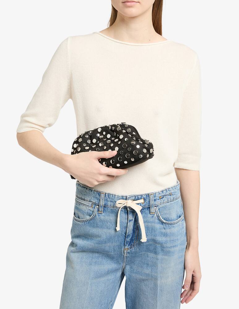 rinascente Marella Studded clutch bag