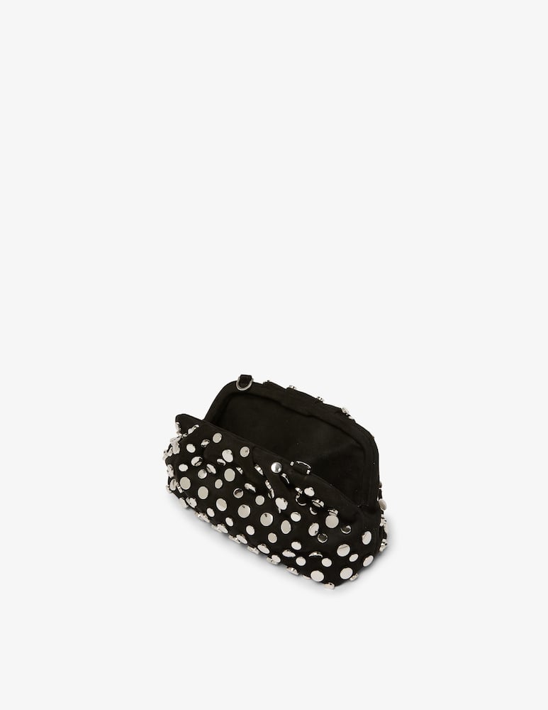 rinascente Marella Studded clutch bag