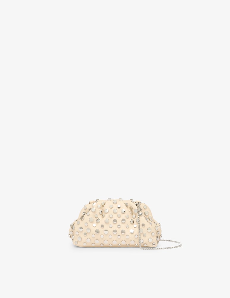 rinascente Marella Faux leather studded pouch
