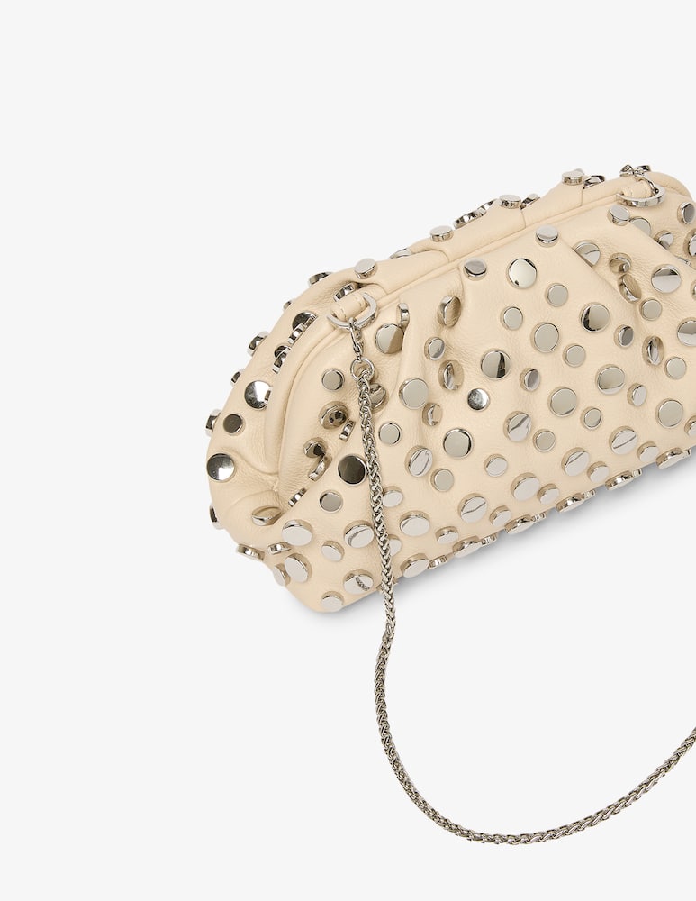 rinascente Marella Faux leather studded pouch