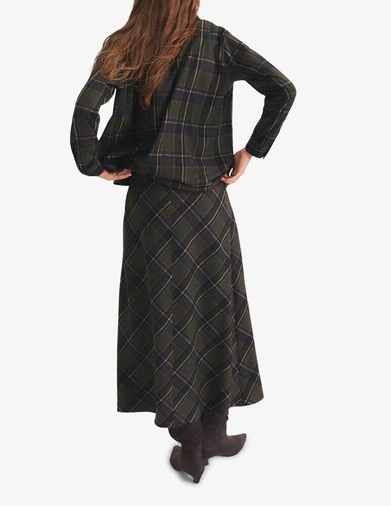 rinascente EMME Checked flannel long skirt Emme x Rinascente