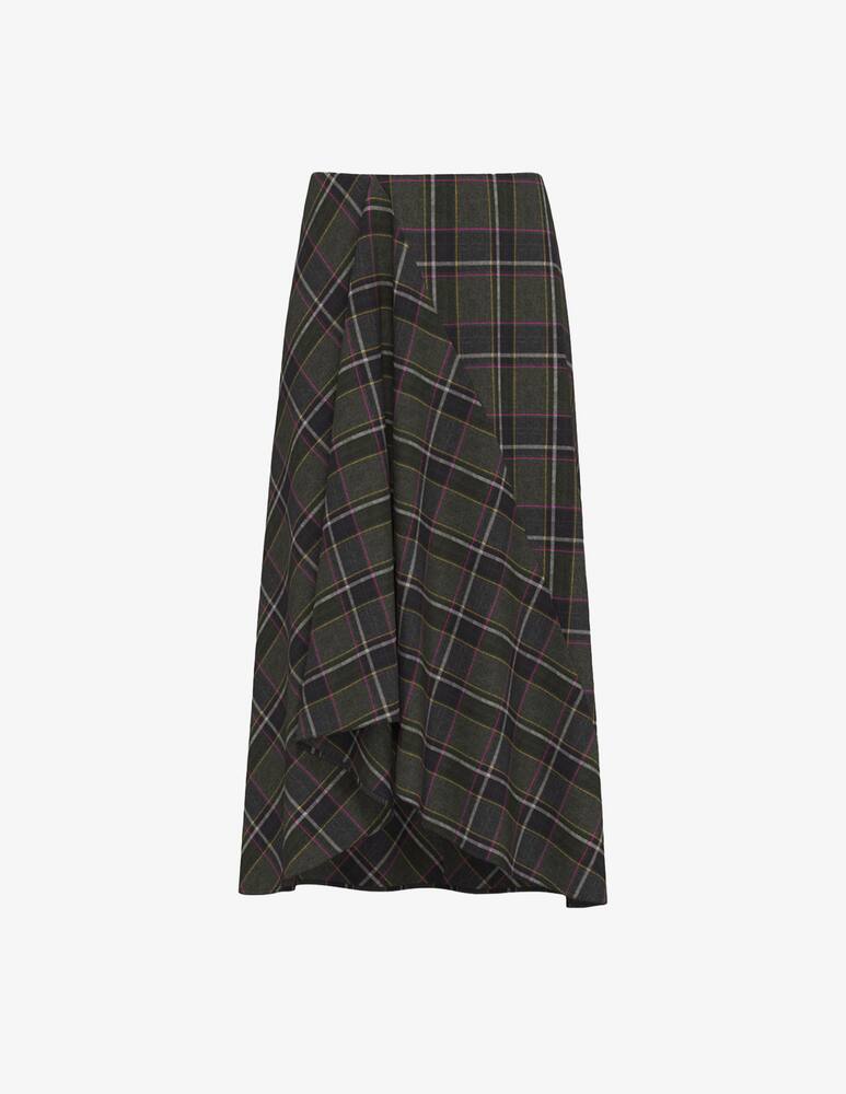 rinascente EMME Checked flannel long skirt Emme x Rinascente