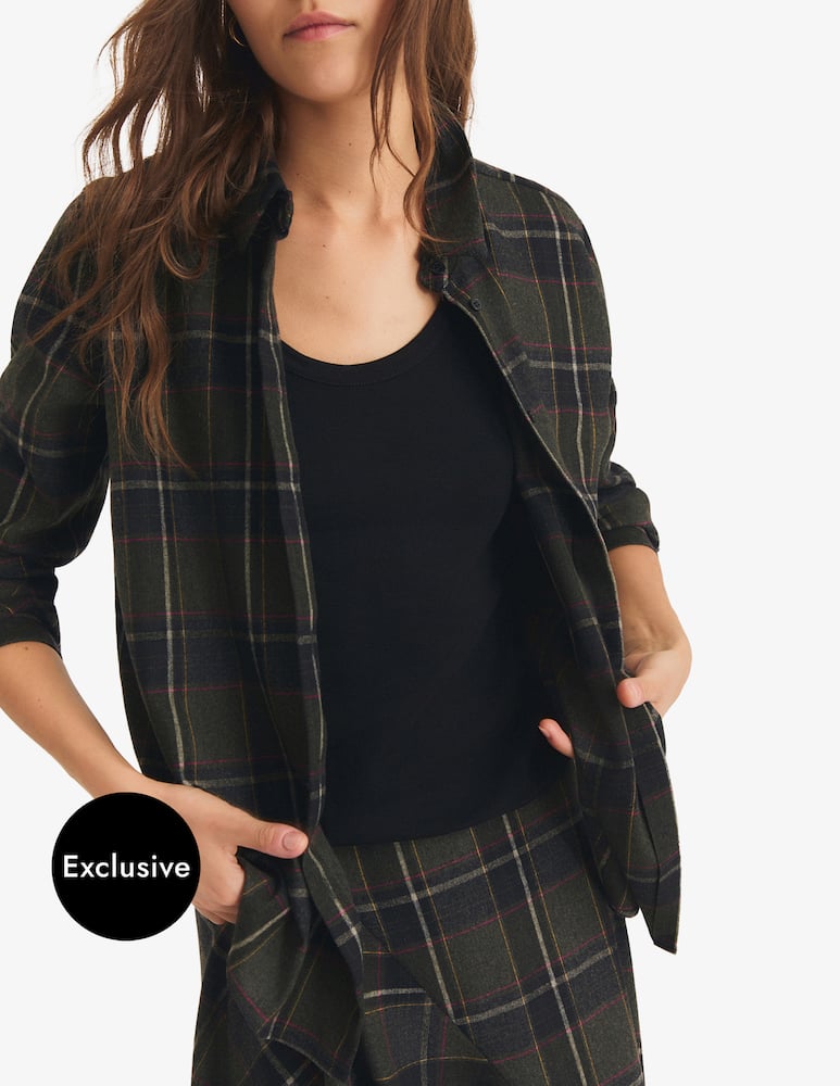 rinascente EMME Checked flannel shirt Emme x Rinascente