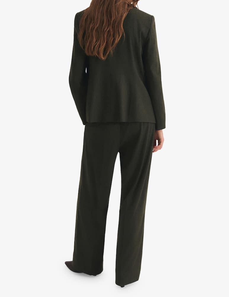 rinascente EMME Wide leg flannel trousers Emme x Rinascente