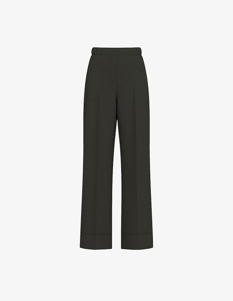 rinascente EMME Wide leg flannel trousers Emme x Rinascente