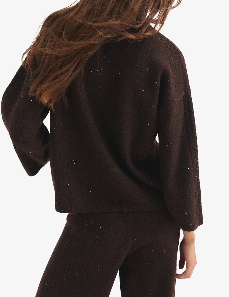 rinascente EMME Dolcevita in lana con paillettes Emme x Rinascente
