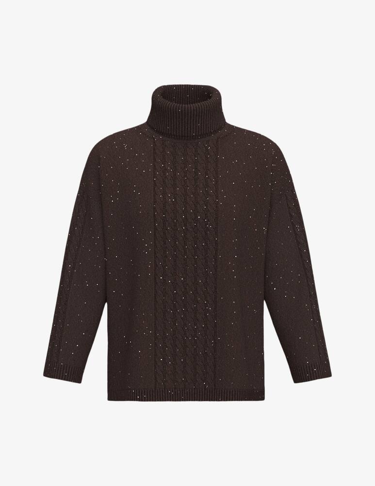 rinascente EMME Dolcevita in lana con paillettes Emme x Rinascente