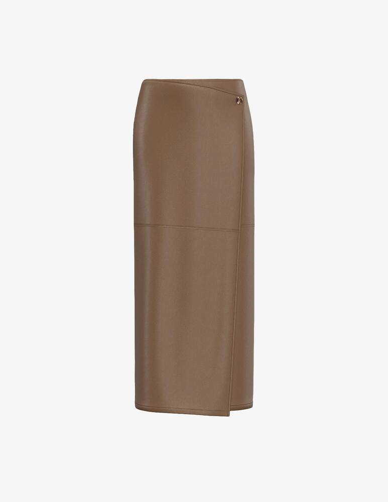 rinascente EMME Faux leather longuette skirt Emme x Rinascente