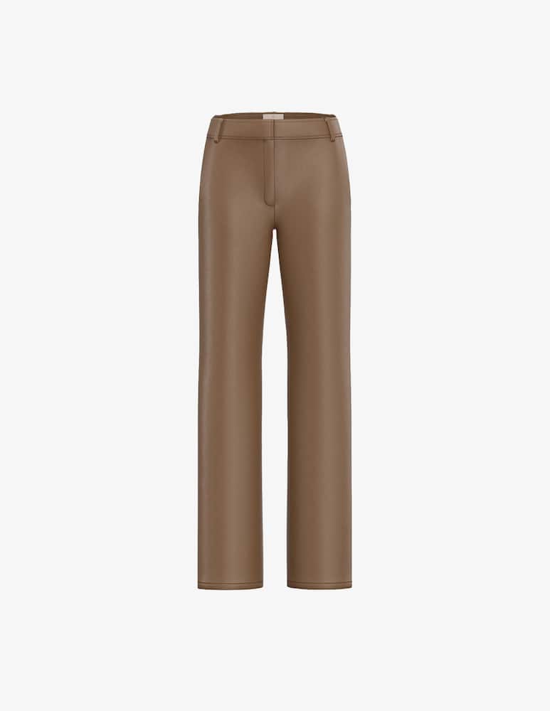 EMME Faux leather straight-leg trousers Emme x Rinascente - picture 5 EMME Faux leather straight-leg trousers Emme x Rinascente - picture 5