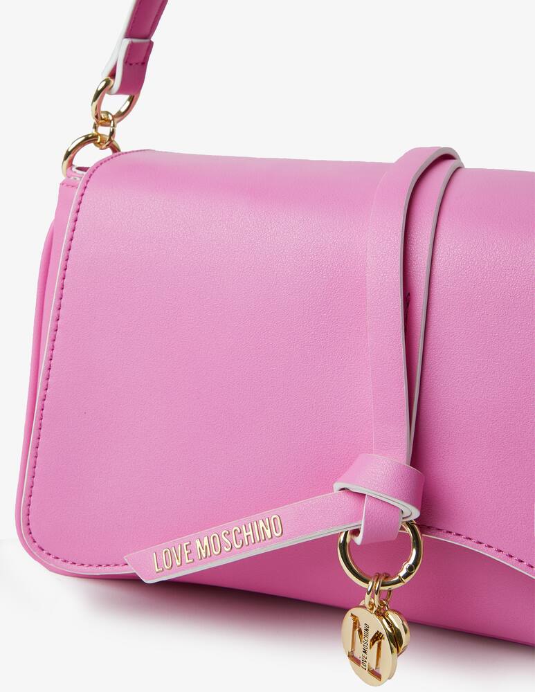 rinascente Love Moschino Love S charms flap bag