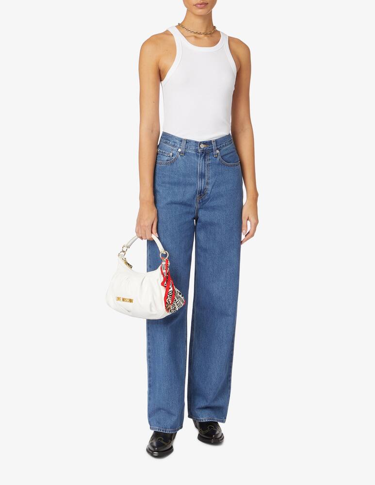 rinascente Love Moschino Hobo City S con foulard