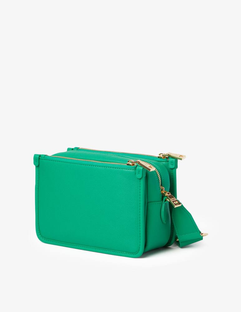 rinascente Love Moschino Lettering camera bag 3 pockets