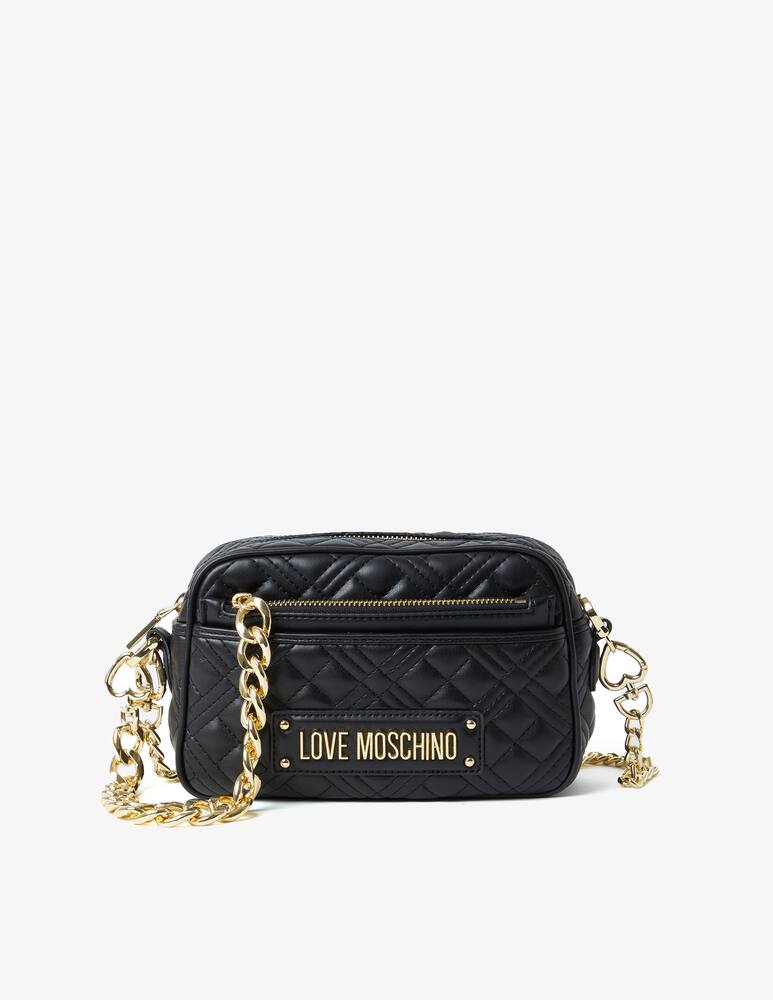 rinascente Love Moschino Quilted camera bag