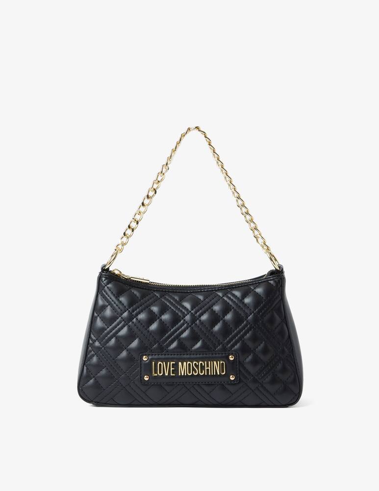 rinascente Love Moschino Quilted halfmoon bag