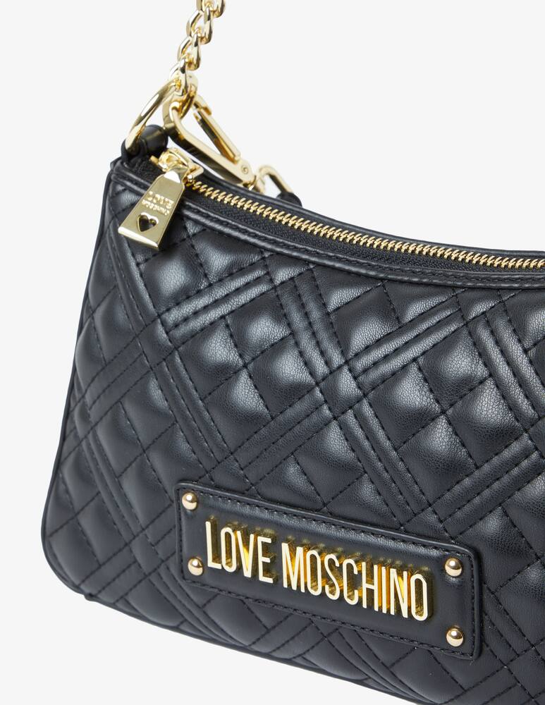 rinascente Love Moschino Quilted halfmoon bag